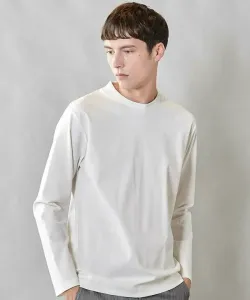 Куртка с V-образным вырезом из мерсеризованной ткани. Футболка Union Station, цвет White