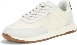 Мужские кроссовки BOSS из титанового нейлонового смешанного материала с шнуровкой