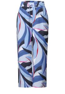 Обычные брюки CECIL, темно-синий/светло-синий