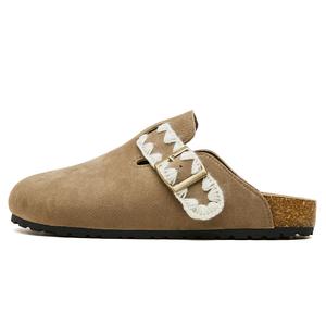 Сандалии унисекс с закрытым носком, устойчивые к истиранию и скольжению MEXICAN, Khaki