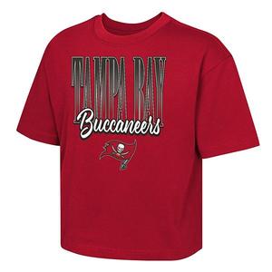 Детская футболка big city boxy tampa bay buccaneers красная Outerstuff
