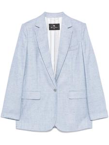 Пиджак в крапинку ETRO, синий