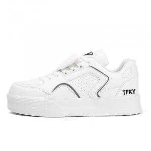 Кеды, обувь для скейтборда унисекс с низким верхом Tfky, белый
