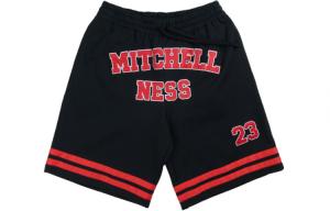 Шорты спортивные мужские черные Mitchell Ness