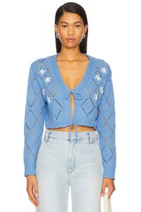 Lucien укороченный кардиган John & Jenn By Line, ditsy floral