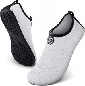 Водные тапочки SEEKWAY, быстросохнущие акваноски, обувь для босых ног, легкое надевание, для пляжа, бассейна, плавания, реки, йоги, озера, серфинга, для женщин и мужчин, черные SK001