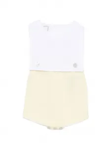 Боди на пуговицах Paz Rodriguez, желтый