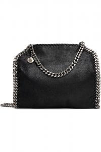 Мини-Сумка-Тоут Falabella Stella Mccartney, черный