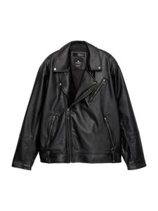 Куртка межсезонная Pull&Bear, черный