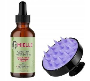 Mielle, Масло розмарина, 59 мл + массажная щетка для мытья волос Neofarma