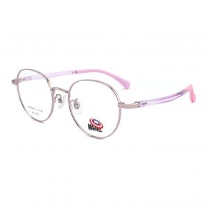 MARVEL Металлическая круглая оправа для очков детская, Tender Purple
