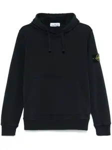 Худи с нашивкой Compass Stone Island, синий