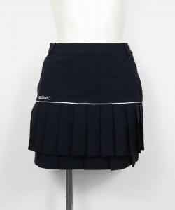 Двухслойная плиссированная водоотталкивающая юбка Archivio, цвет Navy (060)