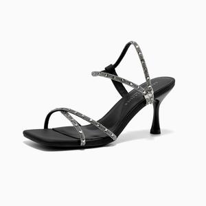 Сандалии с одним ремешком женские GEMEIQ, Black