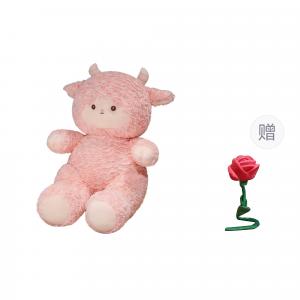 Плюшевая кукла милый ягненок высота 50см/60см XUANBEIBEI, розовый