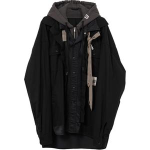 Многослойная куртка Maison Mihara Yasuhiro, черный