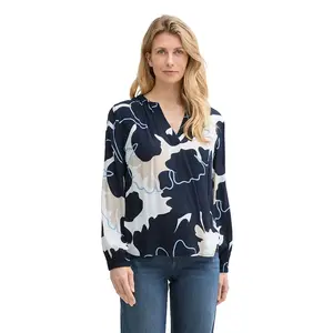 Блузка Tom Tailor 1045240, синий