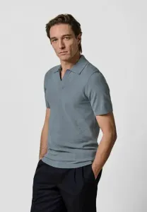 Рубашка-Поло с коротким рукавом Profuomo, Grey Blue