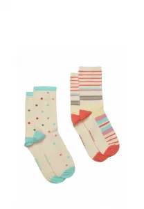 Повседневные носки (2 пары в упаковке) Joules, Multi Ecru