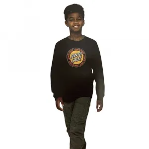 Футболка с длинным рукавом Santa Cruz Outer ringed dot, черный