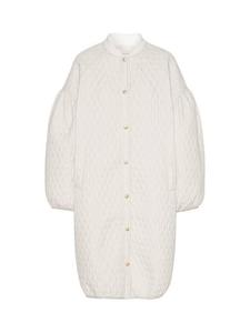 Куртка с буфами и стёжкой Ilse Jacobsen Hornbæk, White