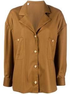 Giuliva Heritage рубашка Meryl с длинными рукавами, коричневый