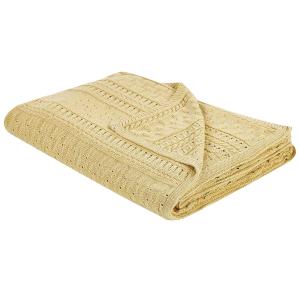 Одеяло Beliani желтый, 150/200 см