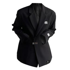 Пиджак для делового костюма Unisex ZIAREL, черный