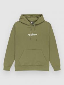 Худи Quiksilver Screen Fleece Fineline Hoodie, loden green