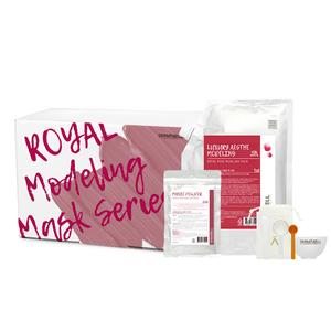 Унисекс маска для лица DERMABELL, розовый soft mask 500g + 50g essence powder