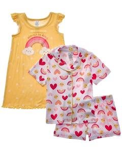 Rene Rofe Пижамный комплект Pretty Sweet из 3 предметов René Rofé, желтый