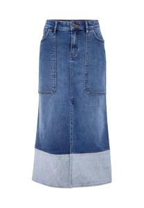 Длинная джинсовая юбка Paddock'S, синий