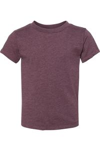 Футболка из джерси для малышей BELLA + CANVAS, цвет heather maroon
