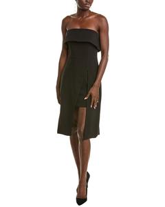 Черное платье-футляр Halo Louie Black Halo