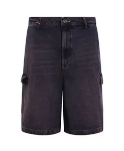 Шорты-Карго джинсы фиолетовый FlãNeur, фиолетовый