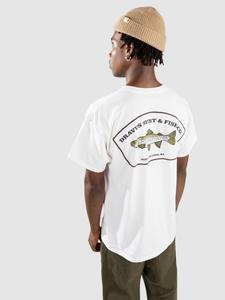 Футболка Dravus Hunt And Fish T-Shirt, white