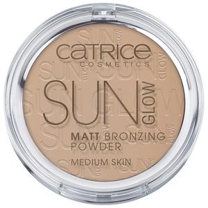 Бронзер sun glow matt bronzing Catrice, 030 - medium bronze, вес 9.5 гр.