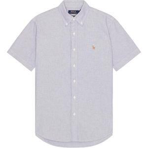 Футболка поло мужская шиферного цвета Polo Ralph Lauren