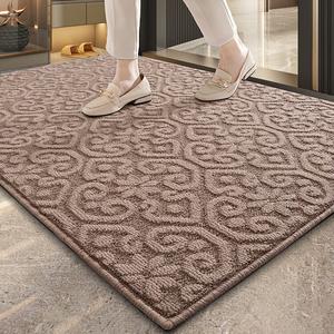 Dajiang Ковер 120х180 см для прихожей, грязеотталкивающий, с высоким ворсом, в стиле luxury villa