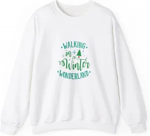Толстовка Walking in Winter Wonderland, уютный зимний джемпер