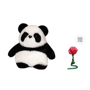 Трансформирующаяся плюшевая кукла Panda Flip высотой 35 см XUANBEIBEI