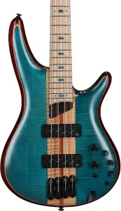 Электрический бас-гитар Ibanez SR1420BCGL Premium 4-струнный - Карибский зеленый, низкий глянец