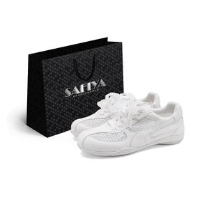 SAFIYA Женские дышащие устойчивые к истиранию низкие кеды повседневные экрю, цвет Ecru