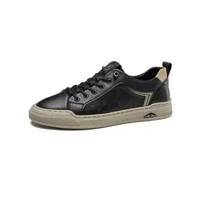 AOKANG Низкие мужские кроссовки, черные