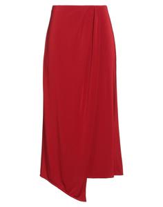 Юбка миди Patrizia Pepe, кирпичный