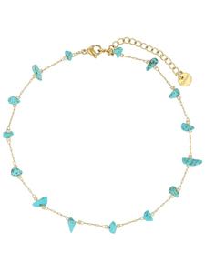 Adeliás Женский кулон - гравированный кулон из нержавеющей стали с золотой жемчужиной