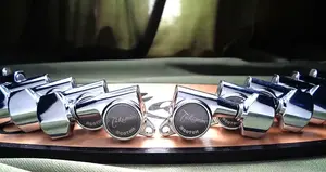 Комплект колков Takamine Pro Series TP0510 для 12-струнной гитары, хром / хром / JJ325SRC-12