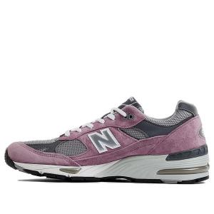 Кроссовки 991 сделано в Англии New Balance, розовый