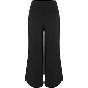 Женские брюки-тюльпаны с отложным воротником Mandala, черный