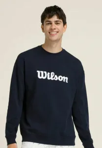 Толстовка с надписью "m parkside crew" Wilson, Classic Navy